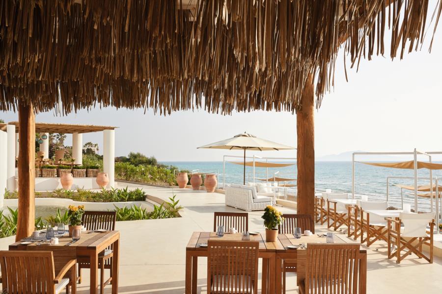 Grecotel Luxme Palms At Riviera Olympia & Aqua Park Loutrá Killínis Dış mekan fotoğraf